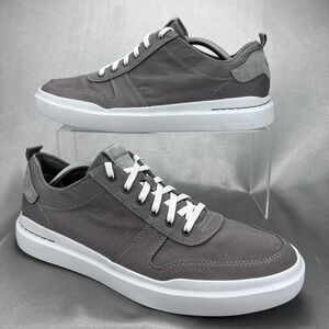 Cole Haan GrandPro Rally Court Canvas Sneakers Shoes Men's 10.5 M Gray Storm